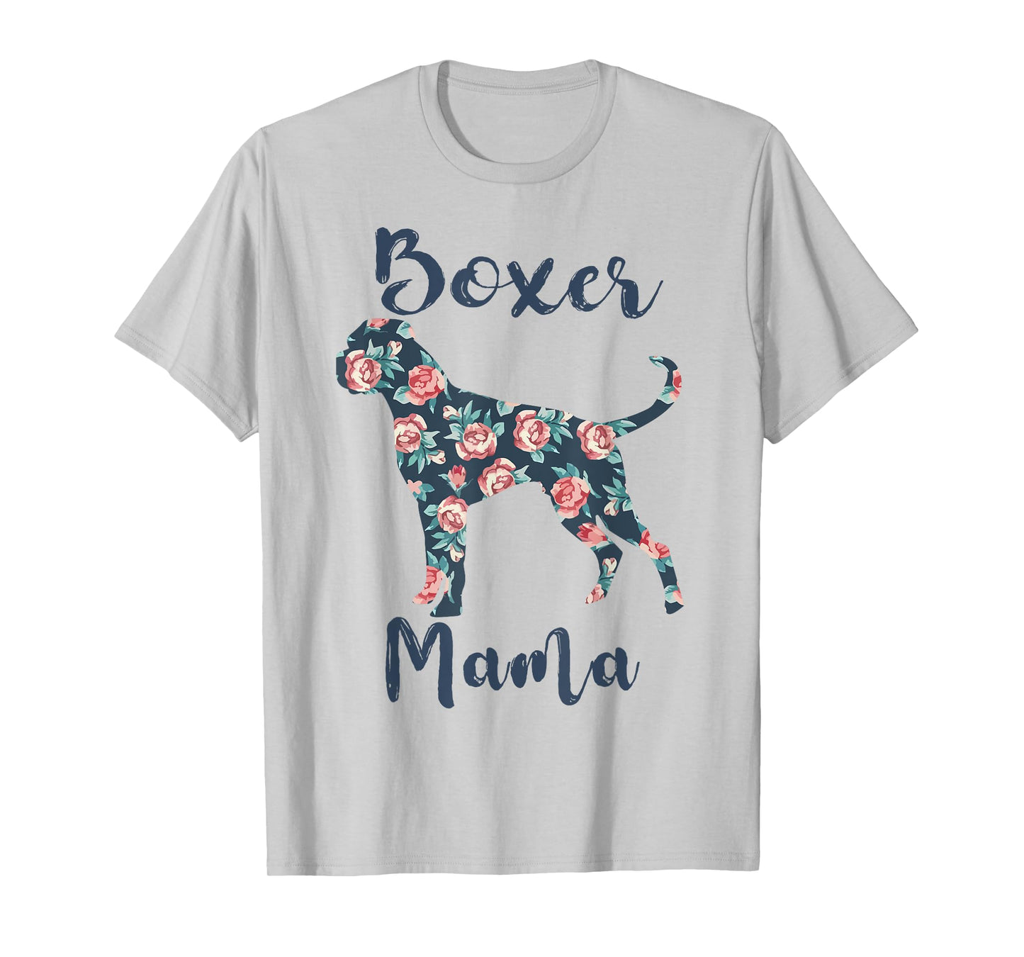 Boxer Mama Shirt Women Dog Mom Funny Mother Day Lover Gift T-Shirt