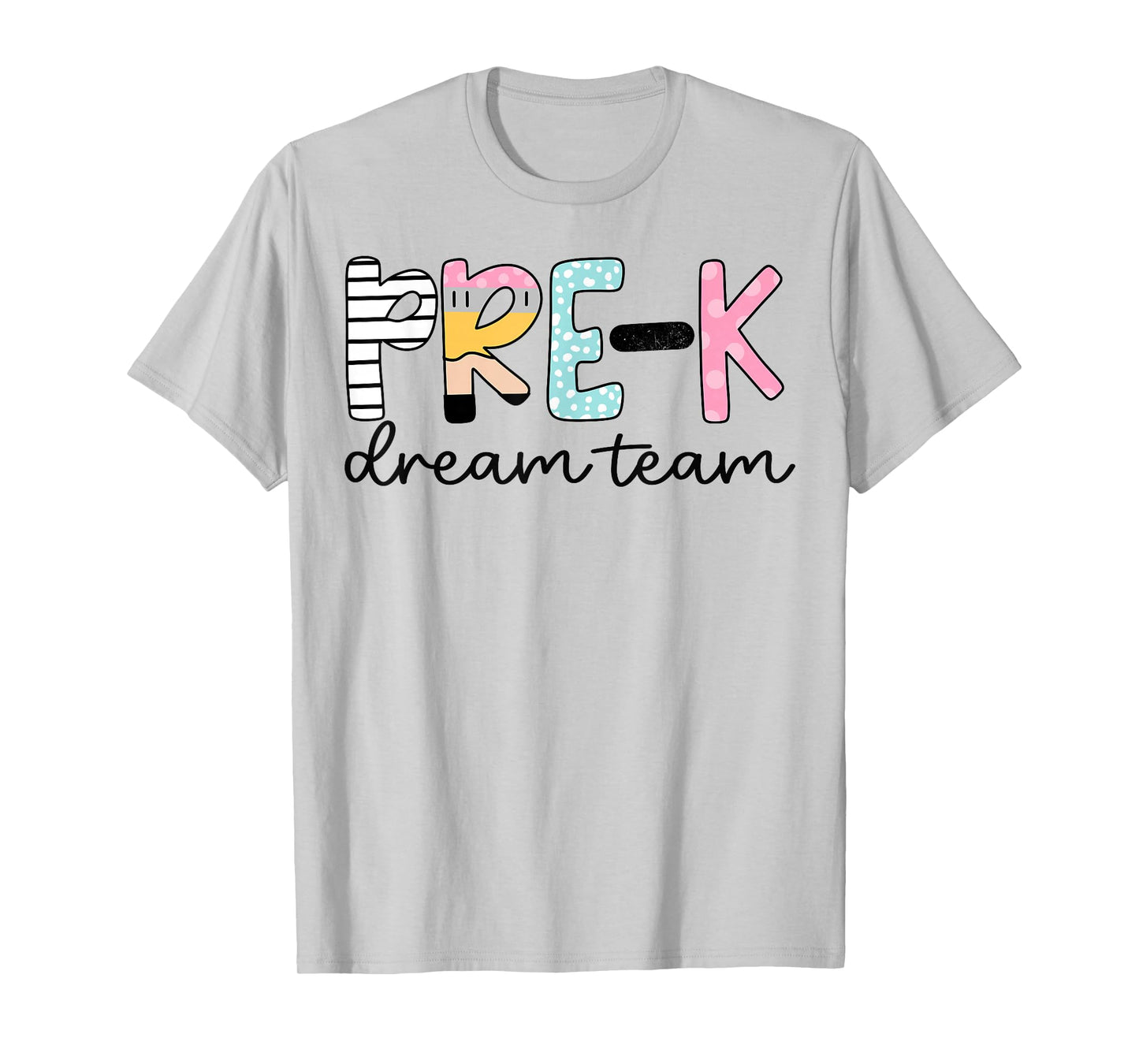 Pre-K Dream Team Preschool Teacher First Day of School Kids T-Shirt