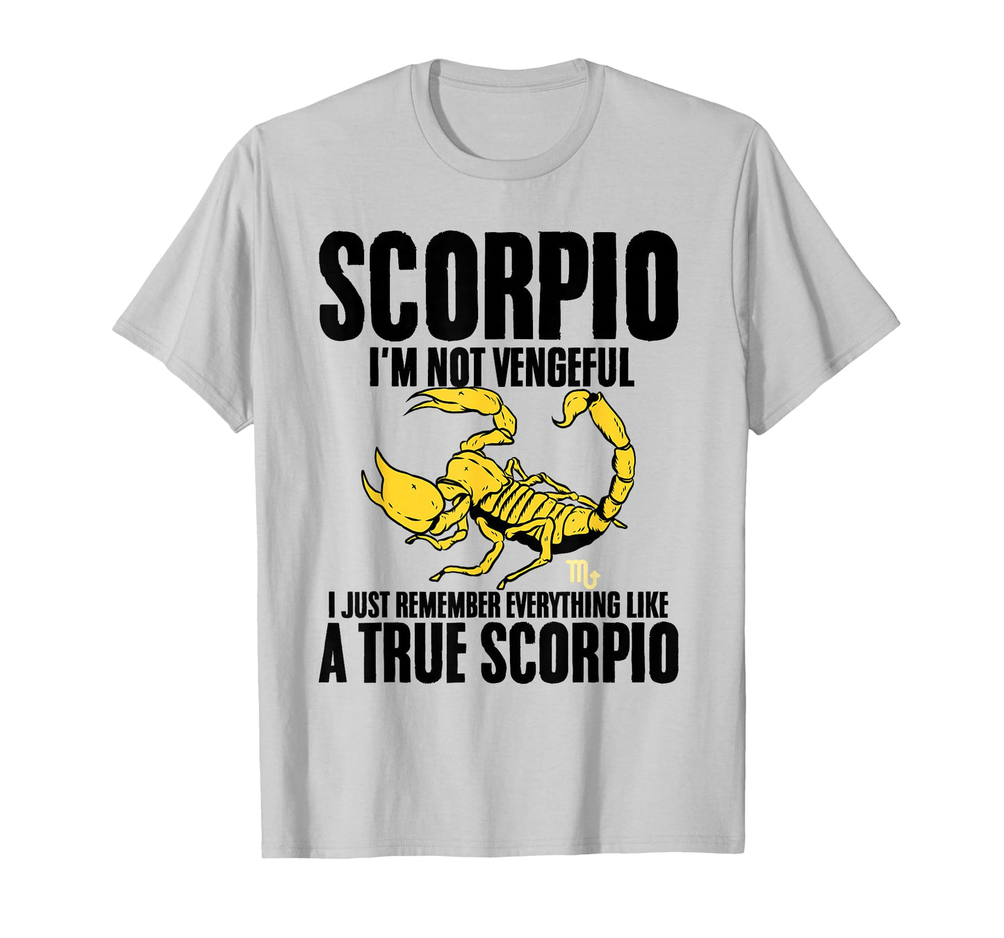 Scorpio Horoscope Definition Zodiac Sign for Astrologers T-Shirt