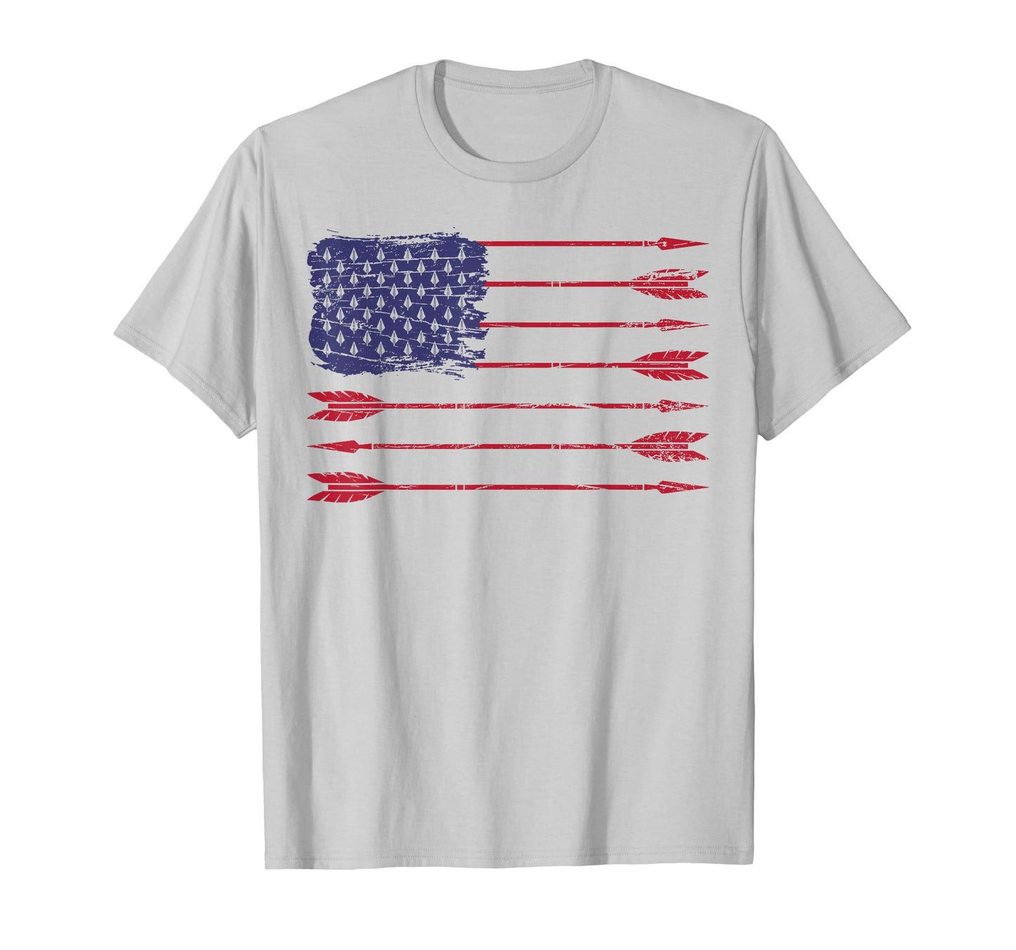 American Flag Arrow Archery Bowhunting Gifts Archer Hunter T-Shirt