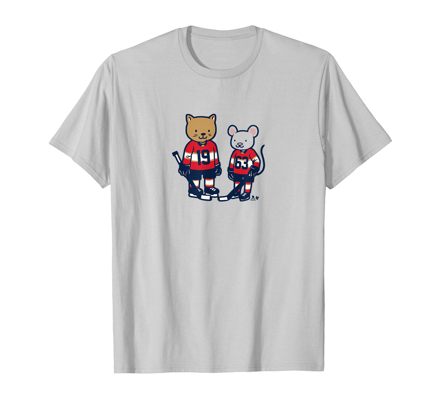Matthew Tkachuk & Brad Marchand - Cat & Rat - Florida Hockey T-Shirt