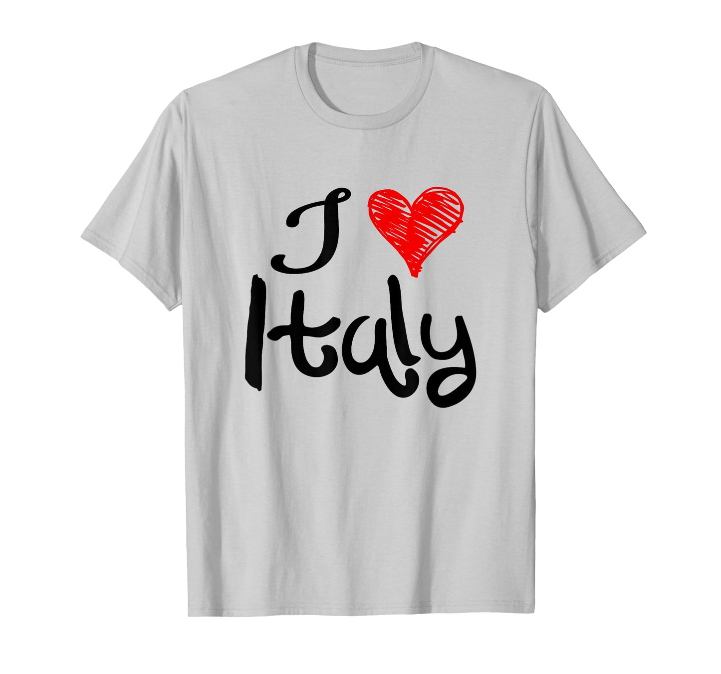 Italy lover present Italy heart mens women kids I love T-Shirt