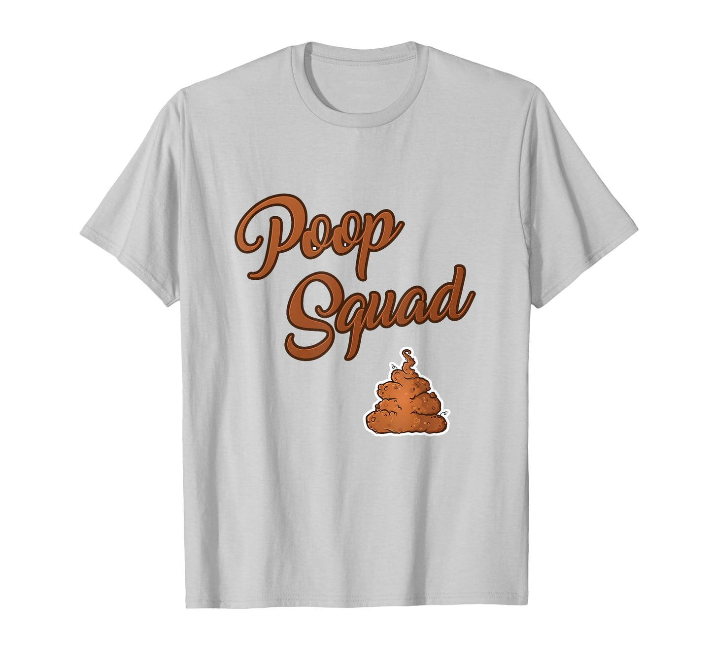 Poop Squad, Funny Dog Walker Appreciation Graphic Men Women Girls Kids T-Shirt