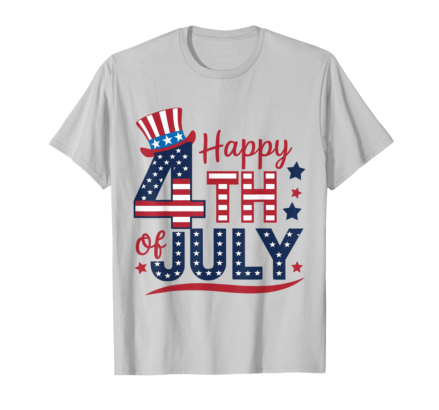 Fourth of July for Women American Men Kids Happy 4th of July T-Shirt