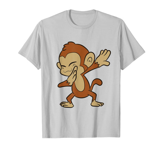 Monkey Animal Ape Funny Dabbing Monkey T-Shirt