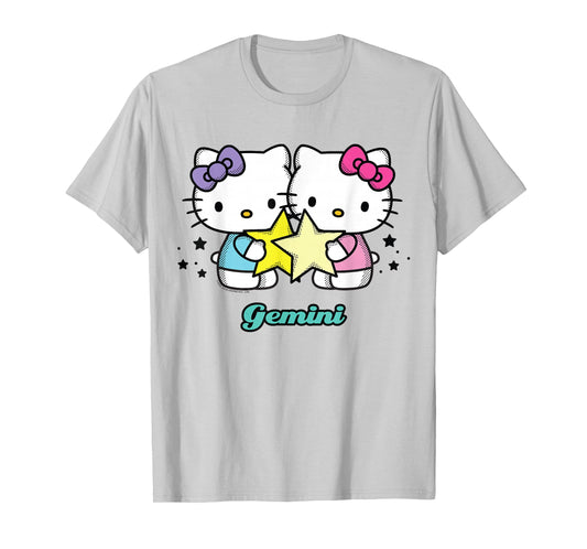 Hello Kitty Zodiac Gemini Tee Shirt T-Shirt