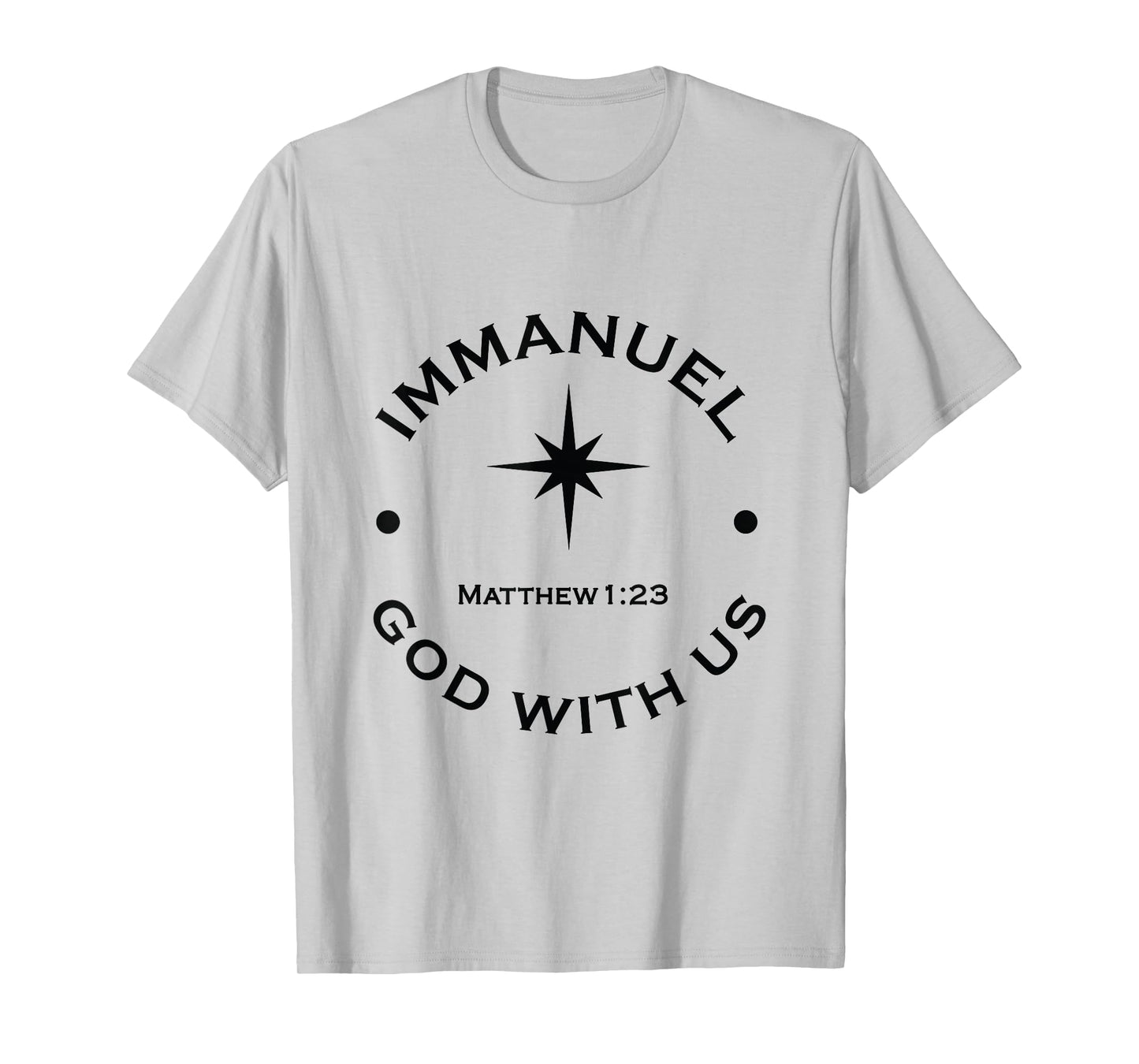 Immanuel God With Us Christmas Tshirt T-Shirt
