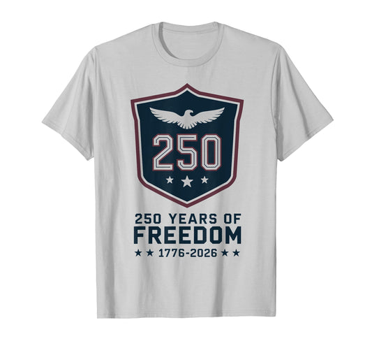 250th Anniversary Patriotic July 4th T-Shirt – USA 1776-2026 T-Shirt