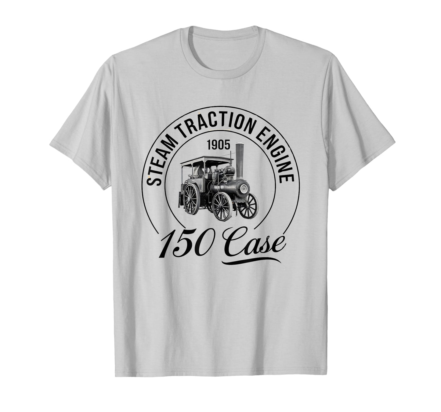 150 Case Steam Traction Engine Vintage Antique Farm Tractor T-Shirt