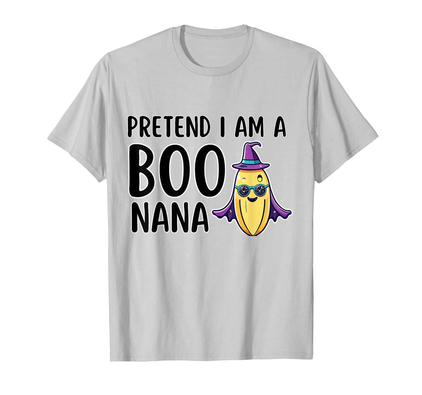 Funny Lazy Halloween Costume Boo Pretend I Am A Banana T-Shirt