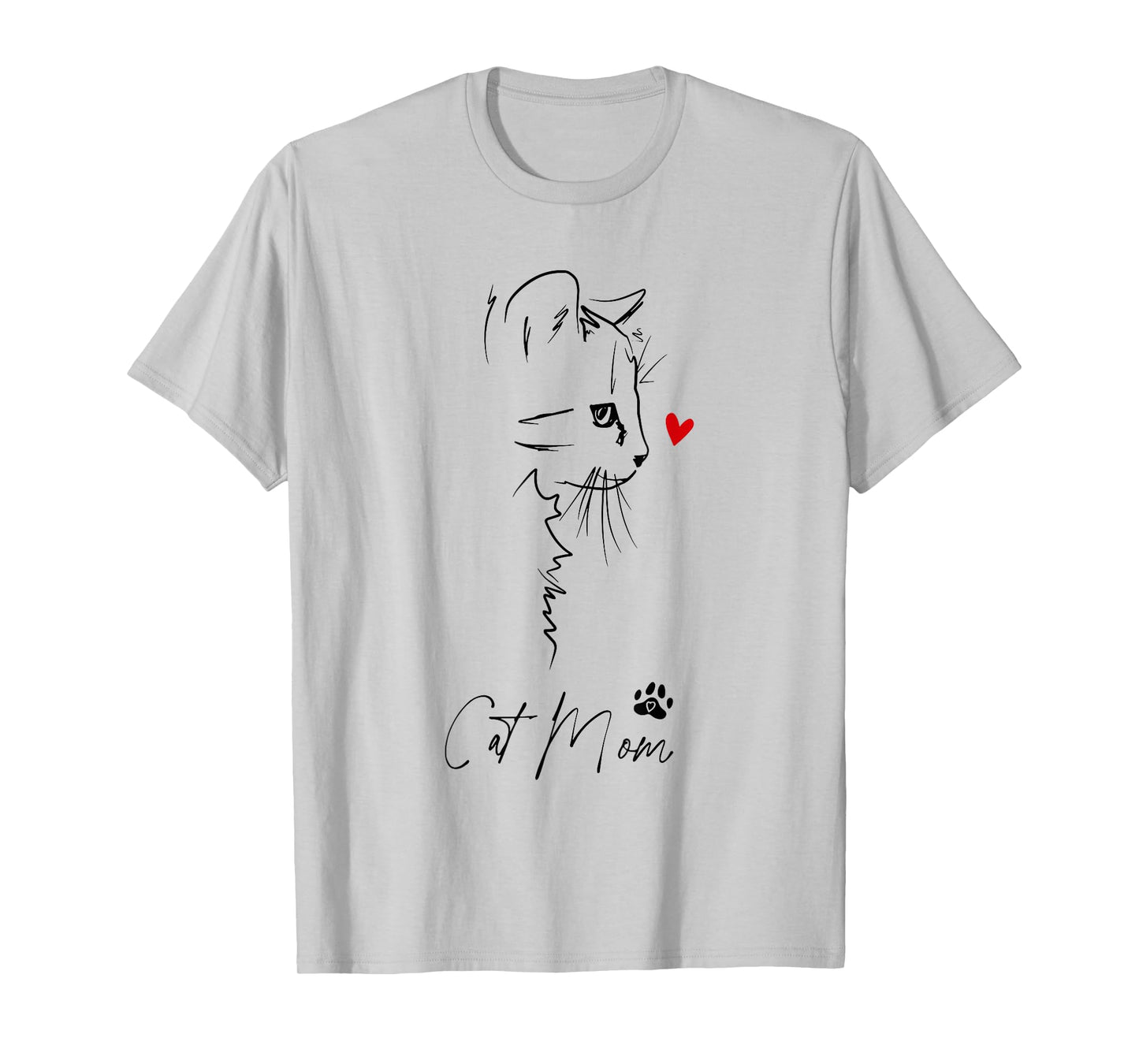 Vintage Retro Cat Mom Cat Owner Funny Mom Mother's Day Women T-Shirt