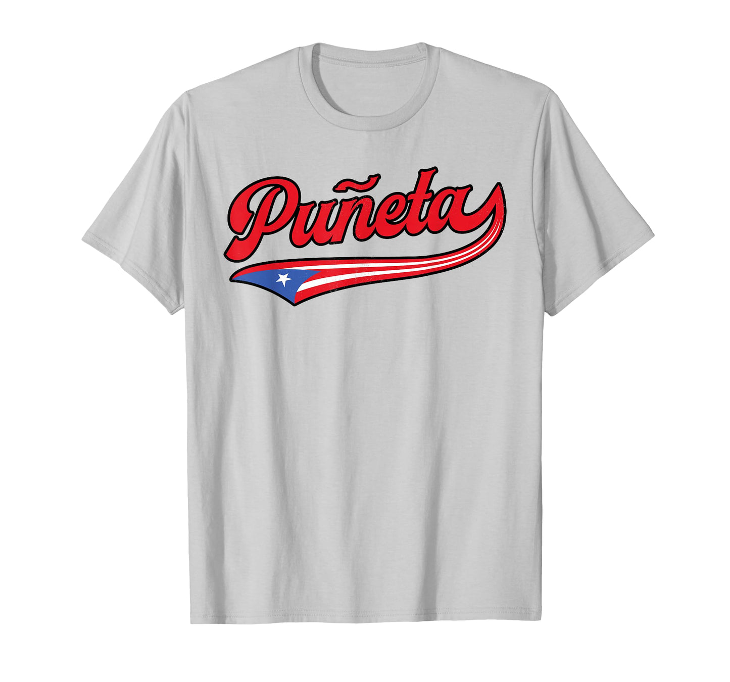 Puñeta Puerto Rico Puerto Rican Flag Funny Men Women Saying T-Shirt