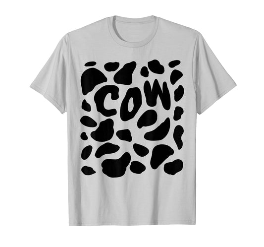 Cow Costume Funny & Cute Calf Halloween T-Shirt