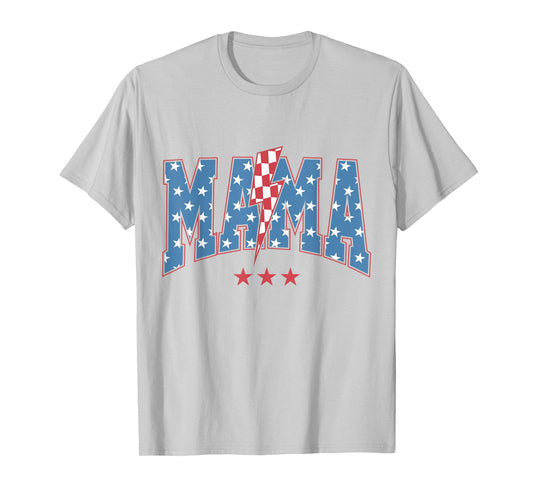 Mama Dada Mini 4th of July American Family Matching Tees T-Shirt