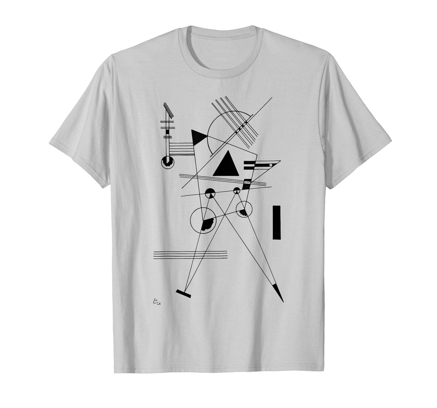 Kandinsky Drawing for Point and Line to Plane 1925 Artwork T-Shirt