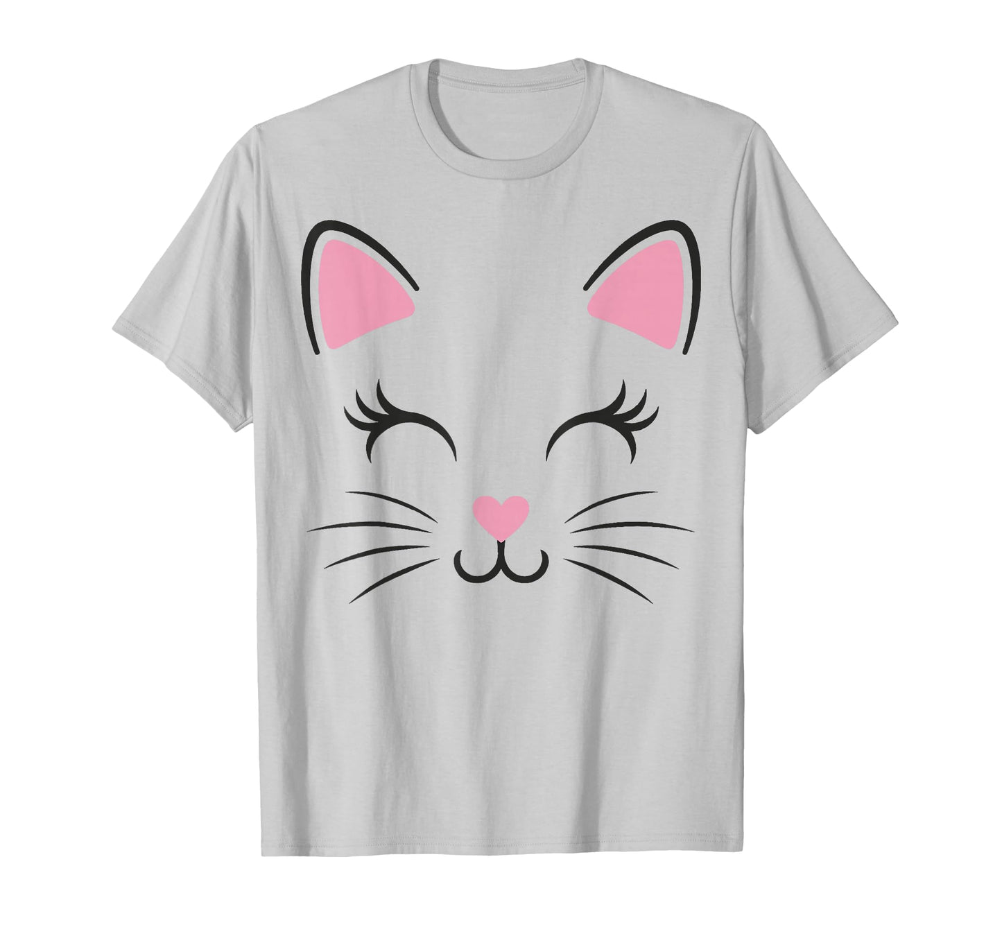 Cat Face Halloween T-Shirt