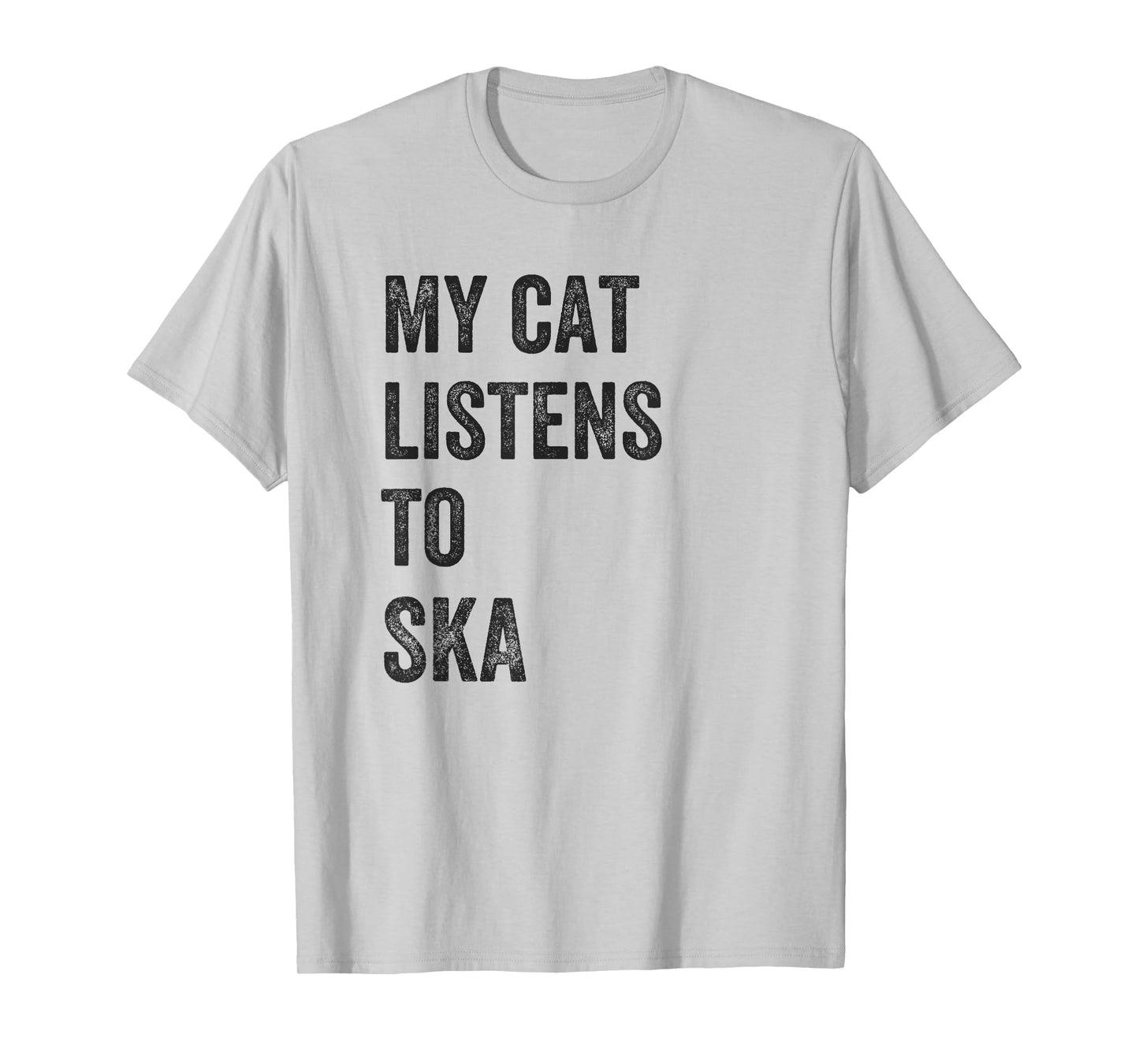 My Cat Listens To Ska Music T-Shirt