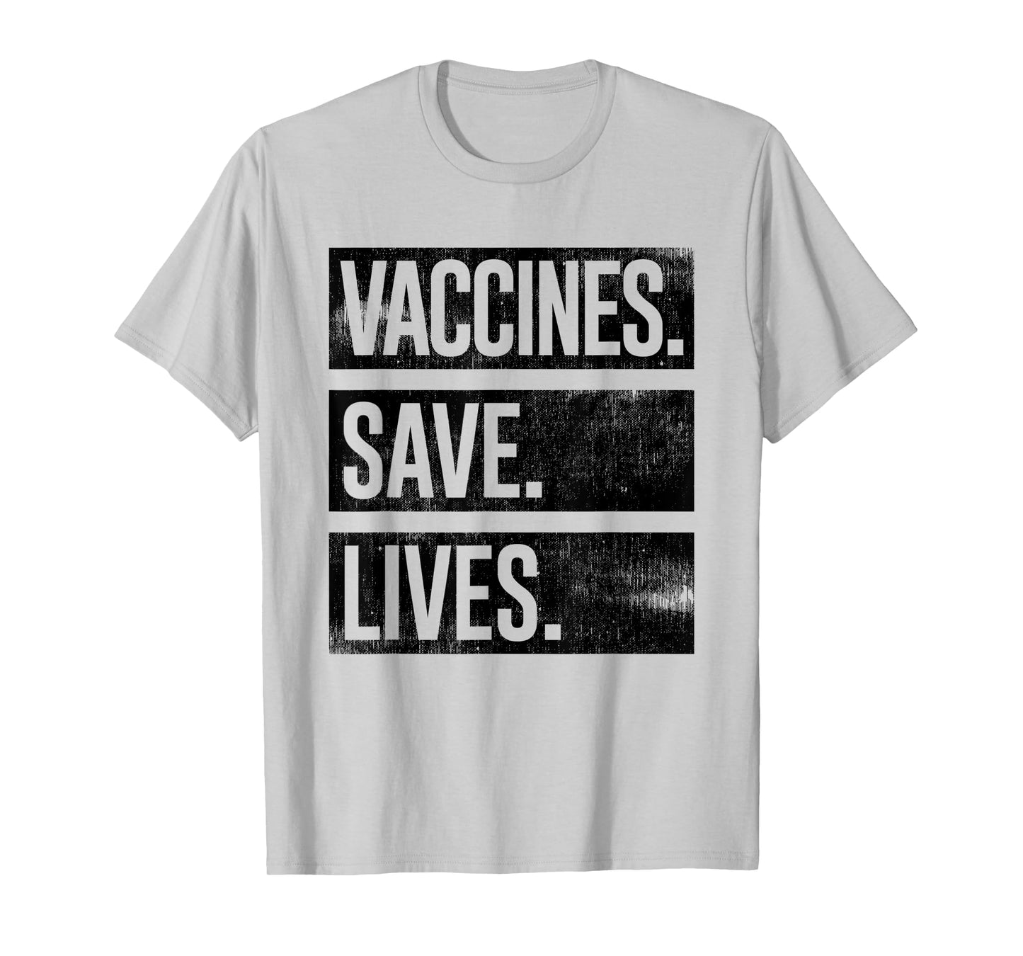Cool Distressed Pro Vaccine - Vaccines Save Lives T-Shirt