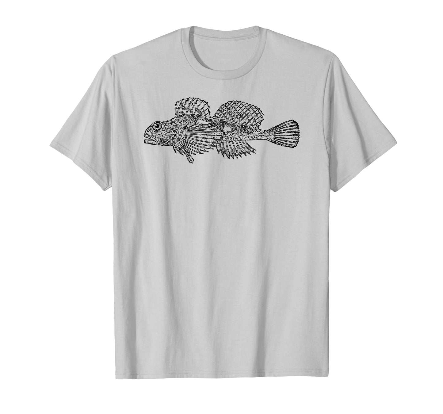 Sculpin Fish Vintage Freshwater Retro Eighties T-Shirt