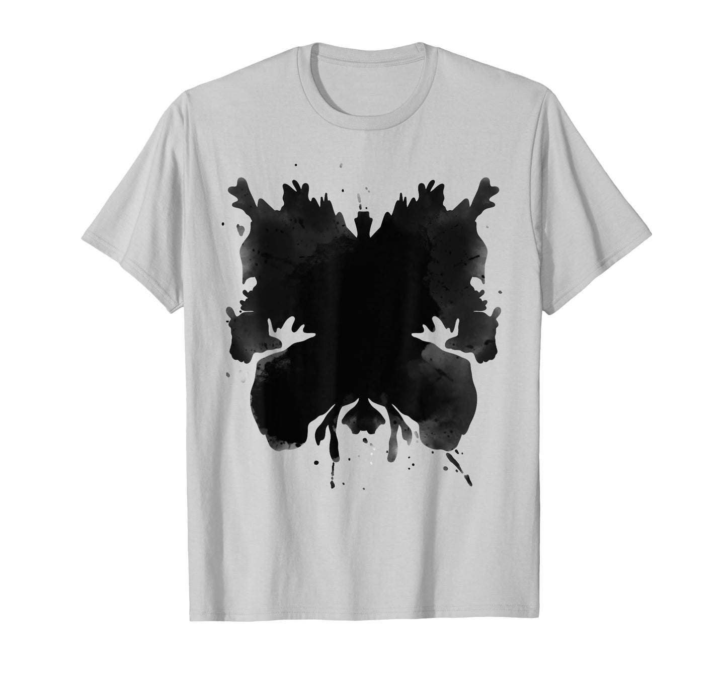 Aesthetic Moth Ink Blot Rorschach Psychology Student Teacher T-Shirt