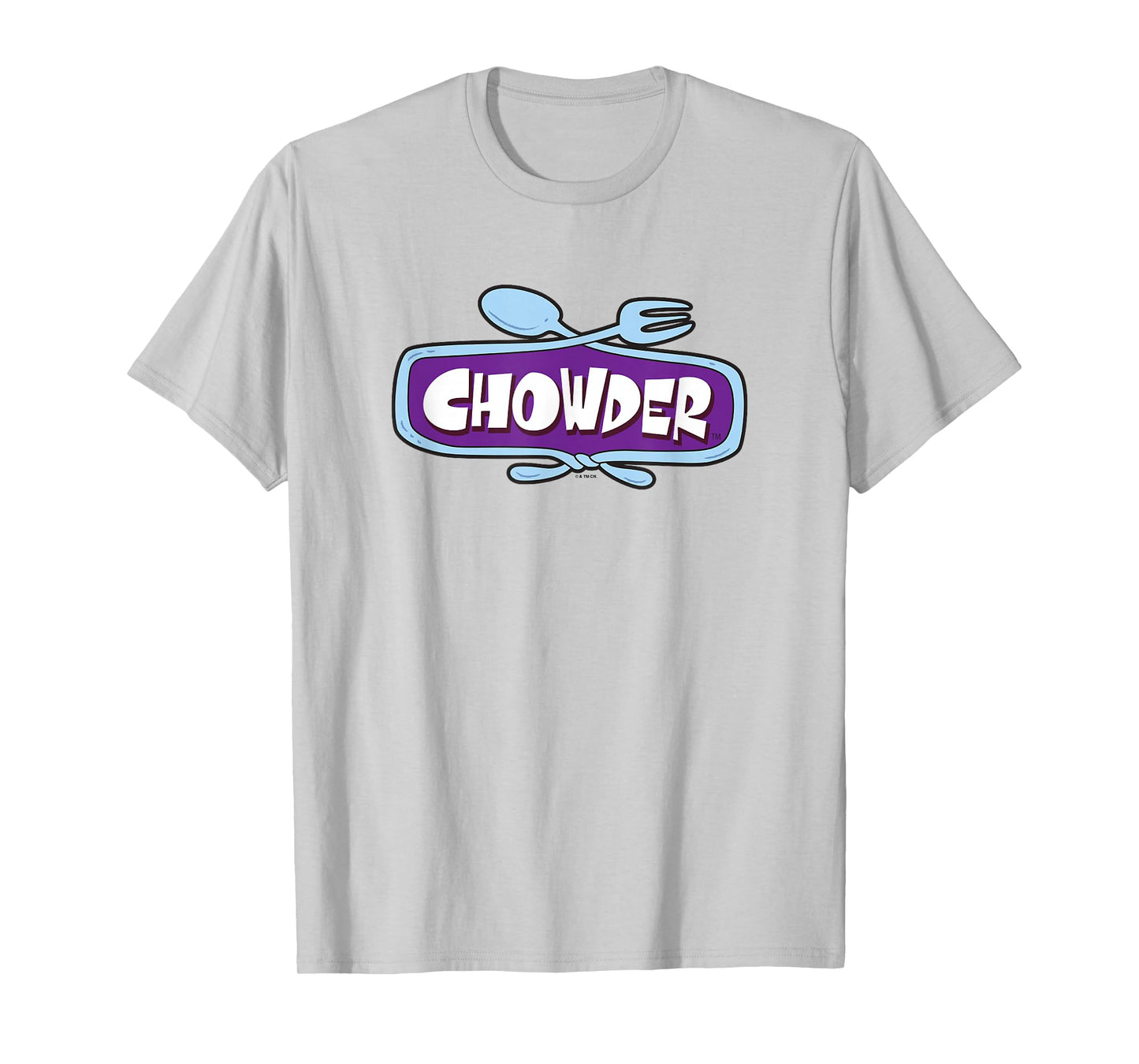 Chowder Classic Cartoon Stylized Chest Logo T-Shirt