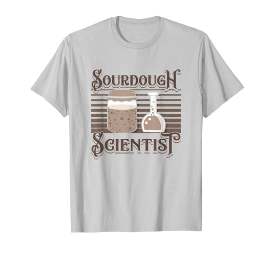 Baking Baker Sourdough Scientist Bread Baker Master T-Shirt