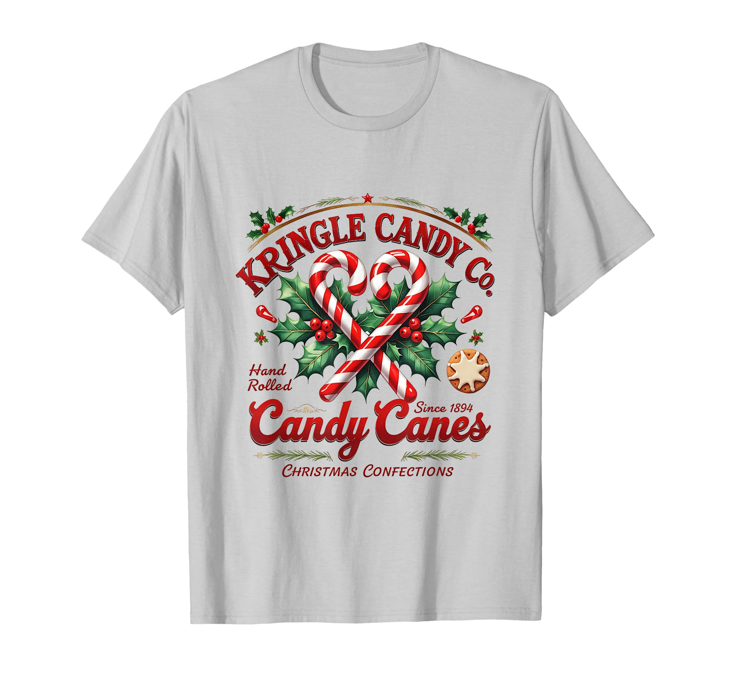 Christmas Old Fashioned Candy Company Handmade Nostalgic T-Shirt