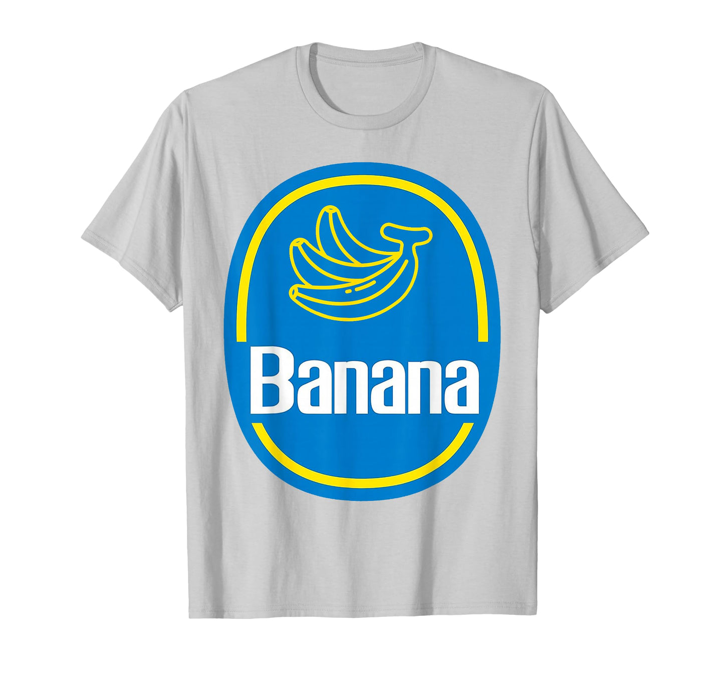 Banana Sticker Fruit Lazy Halloween Costume T-Shirt