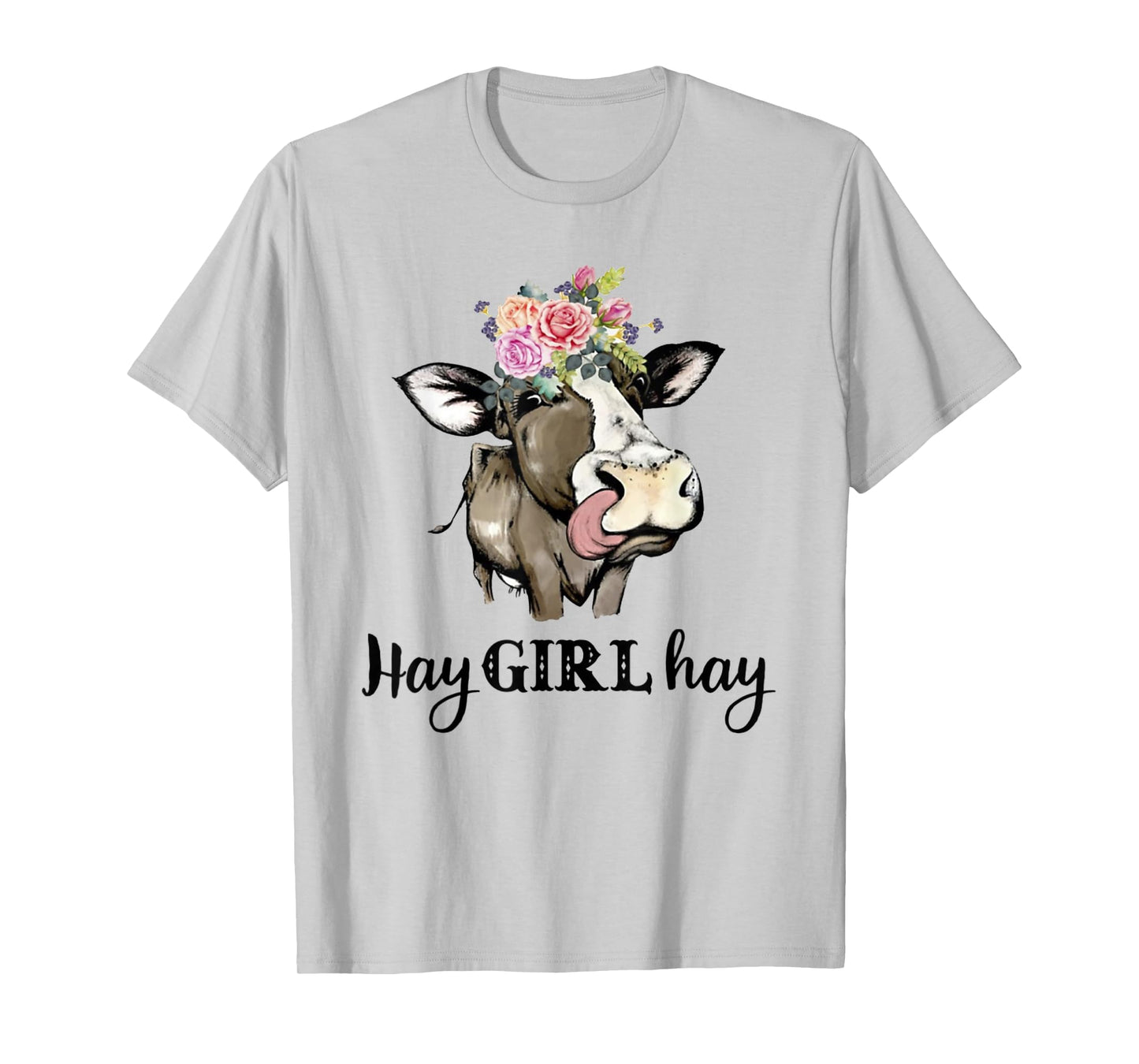 Cow Hay Girl Hay T-Shirt Funny Cow Lovers Heifer Gifts Tee T-Shirt