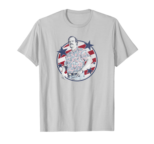 Stranger Things Jim Hopper Country Pride Logo Americana T-Shirt