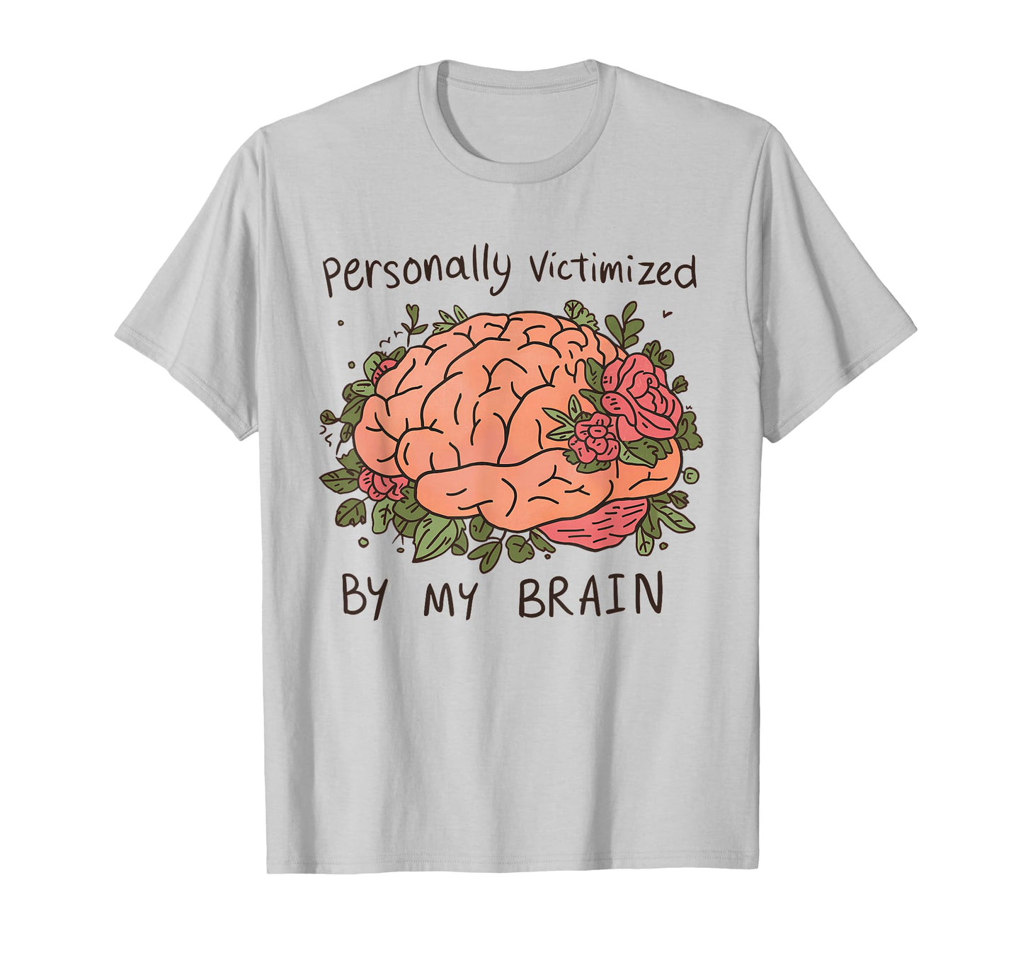 Chronic Migraine Awareness Month Brain Purple Ribbon Support T-Shirt
