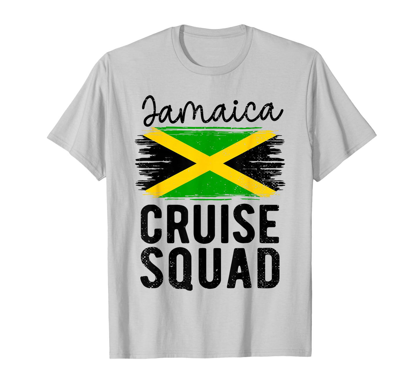 Jamaica Cruise Squad 2025 Jamaican Family Matching Cruise T-Shirt