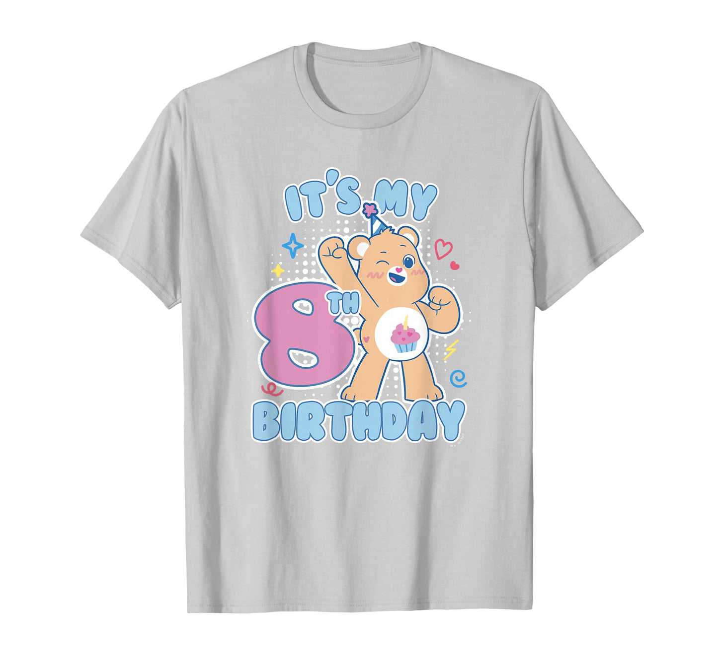 Care Bears Birthday Bear It's My 8th Birthday Celebration T-Shirt