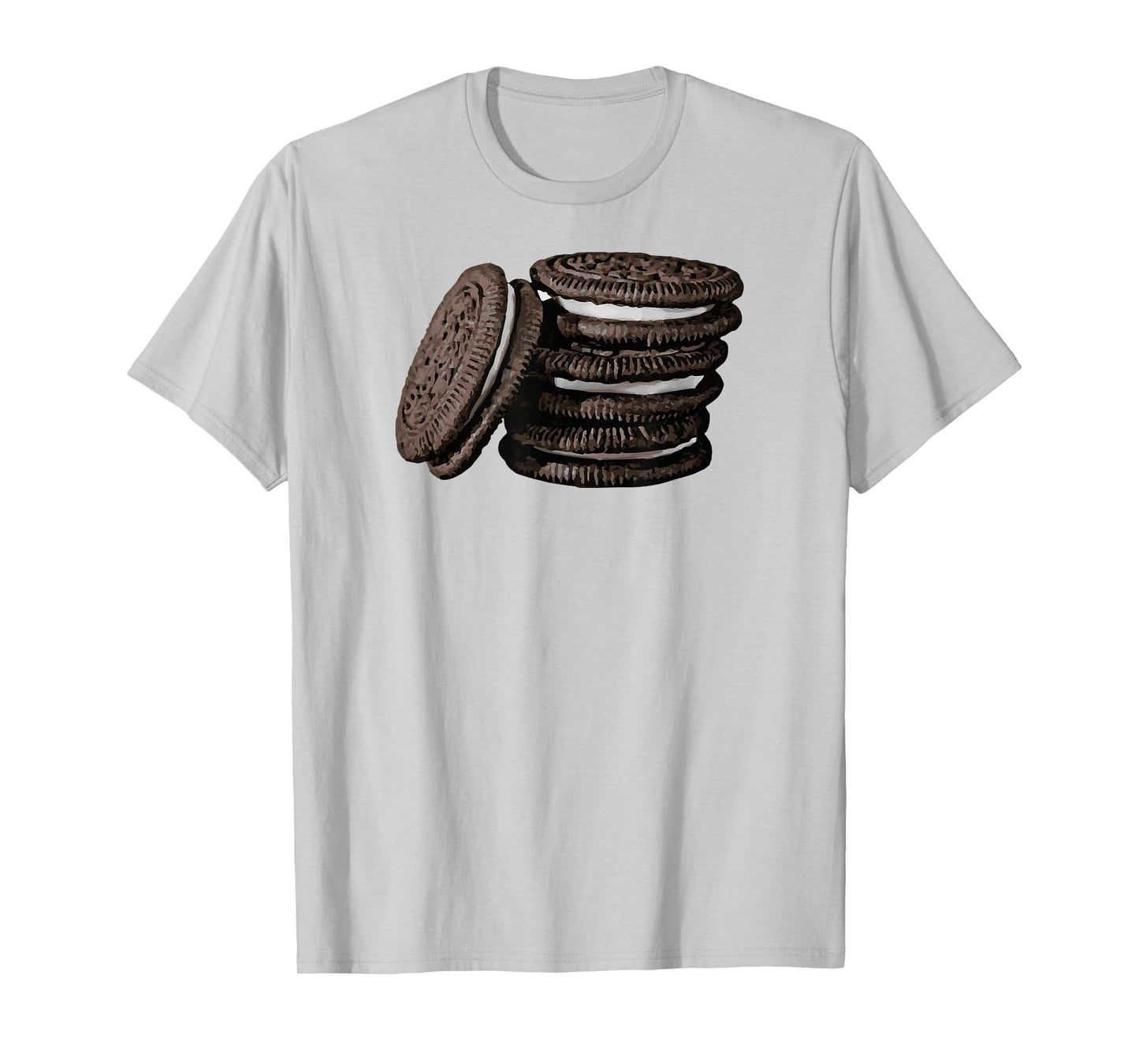 Chocolate Cream Filled Cookie Deserts Cookies T-Shirt