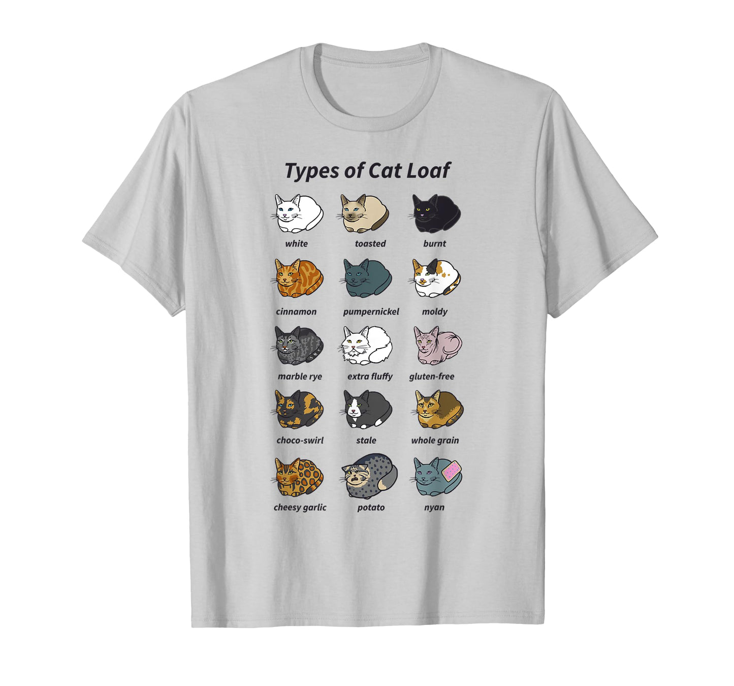 Cat Breads Baby T-Shirt for Men Women Kids