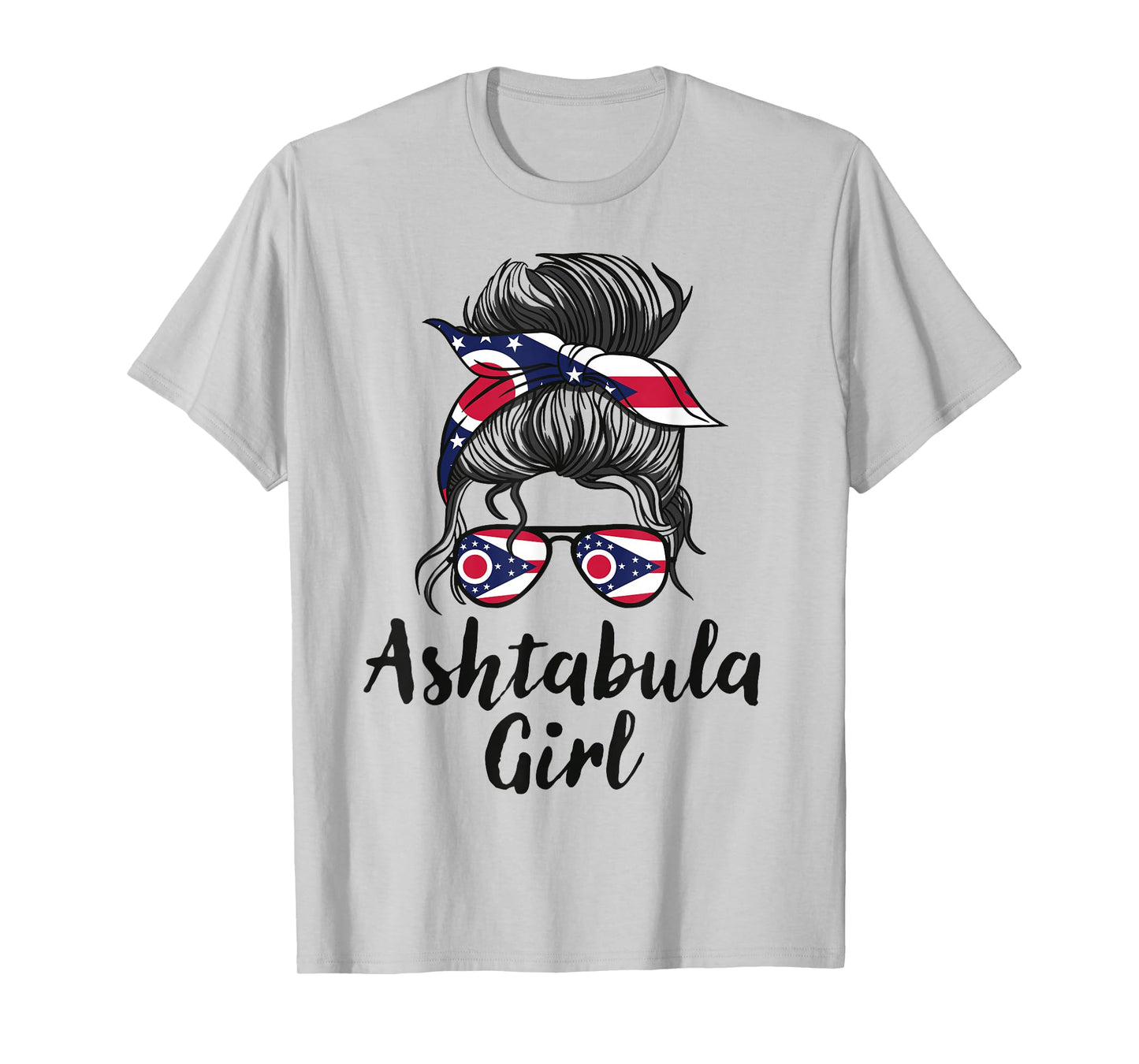 Ashtabula Ohio Women Girl T-Shirt