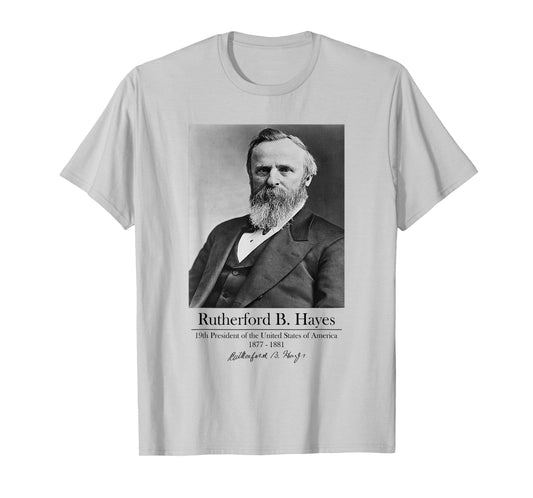 Rutherford B. Hayes Portrait - 19th U.S. President T-Shirt