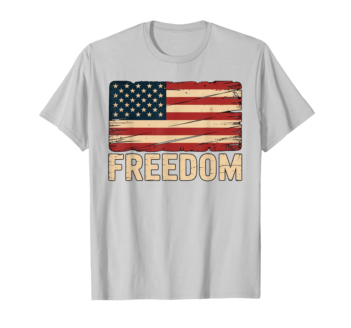 Patriotic Freedom Men Women T-Shirt
