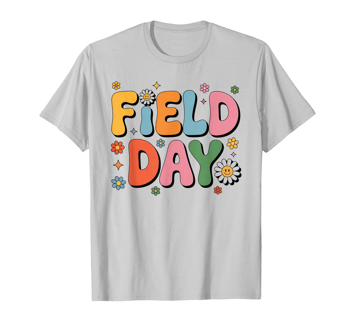 Field-Day Shirts For Kids 2-8T Toddler Boys Girls Field-Day T-Shirt