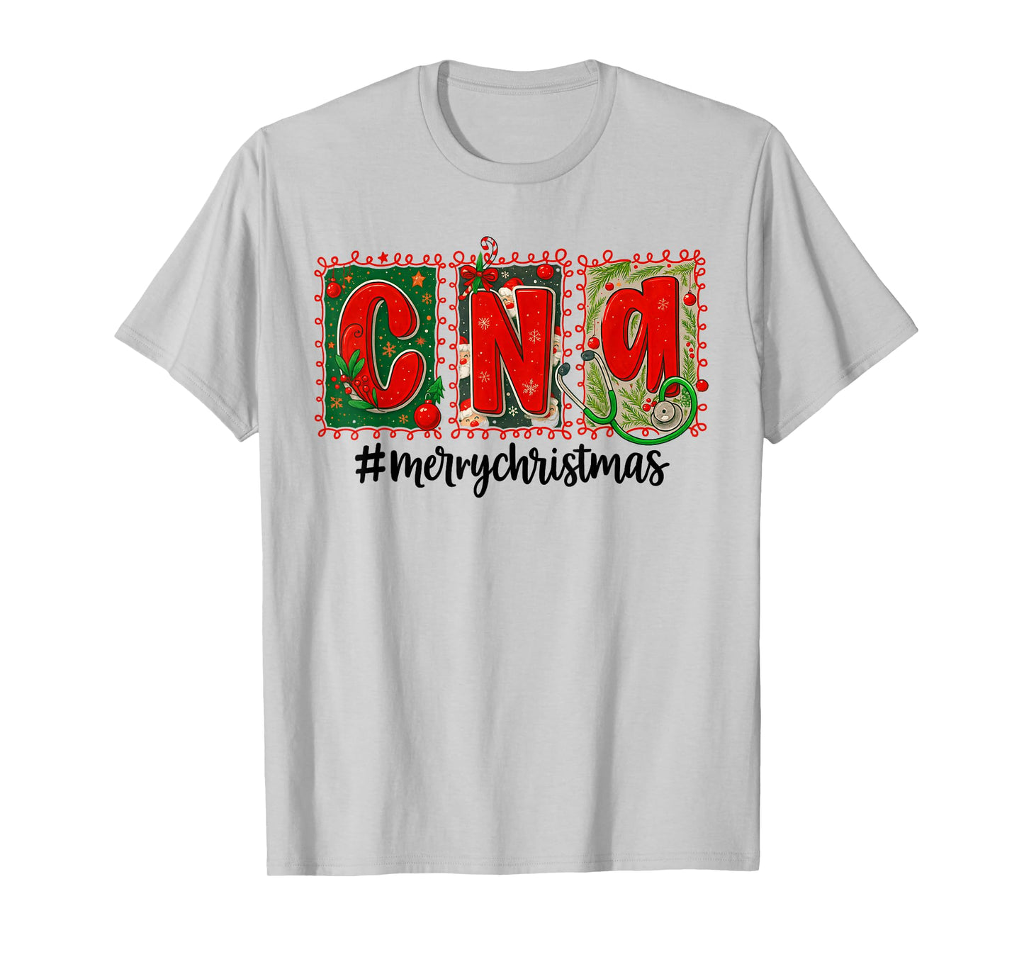 CNA Christmas Nurse Life Certified Nursing Assistant Women T-Shirt