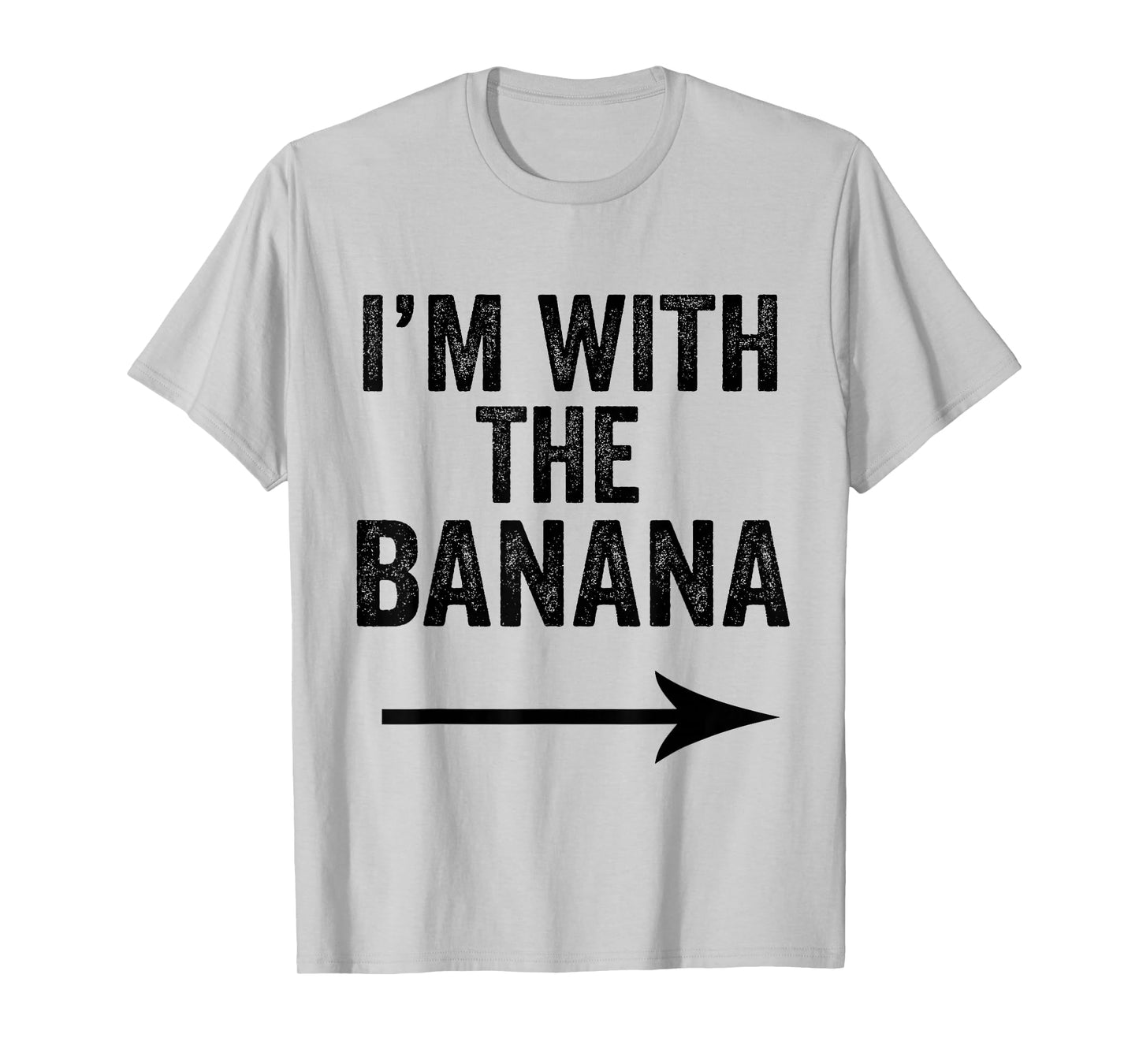 I'm with The Banana Costume Matching Couple T-Shirt