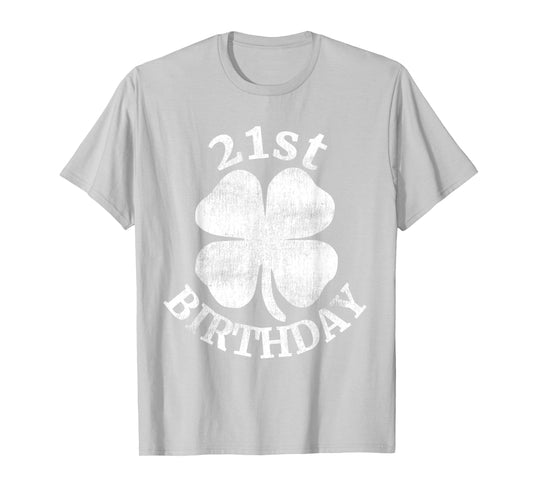 21st Birthday Shirt St. Patrick's Day Party Beer Gift 2004 T-Shirt