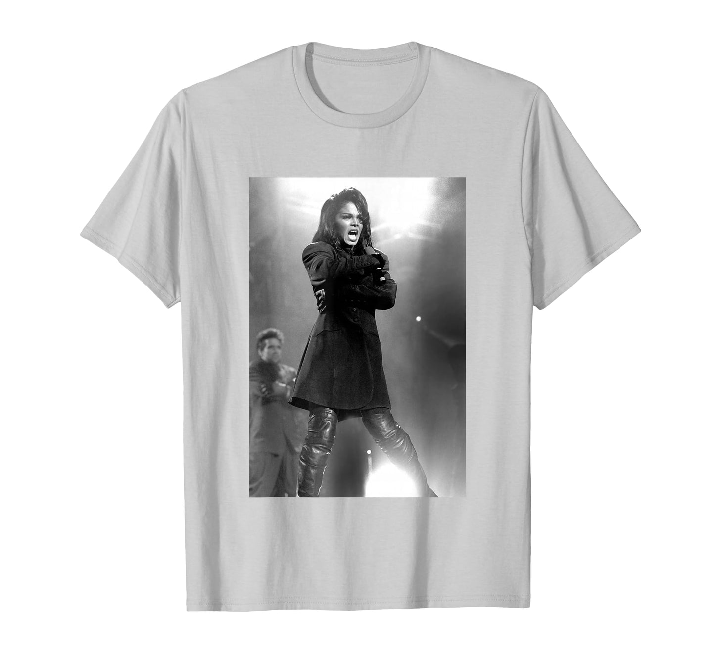Janet Jackson Singing Live On Stage by Stephen Wright T-Shirt
