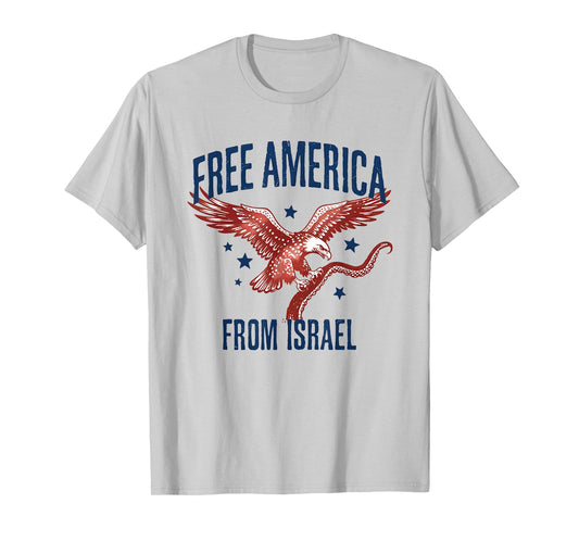Free America from Israel for Mens Womens T-Shirt