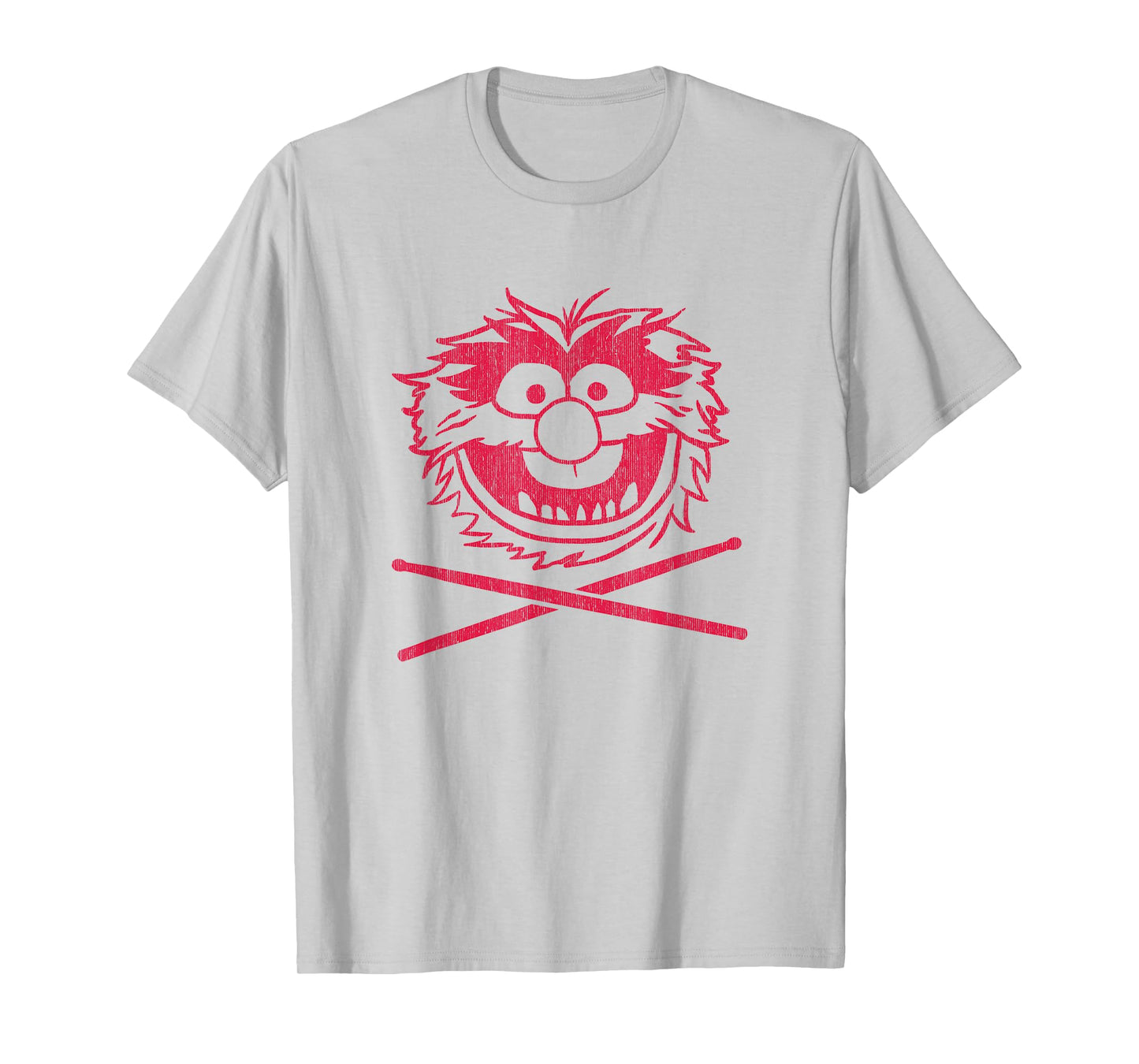 Disney The Muppets Party Animal Vintage Red Drummer Poster T-Shirt