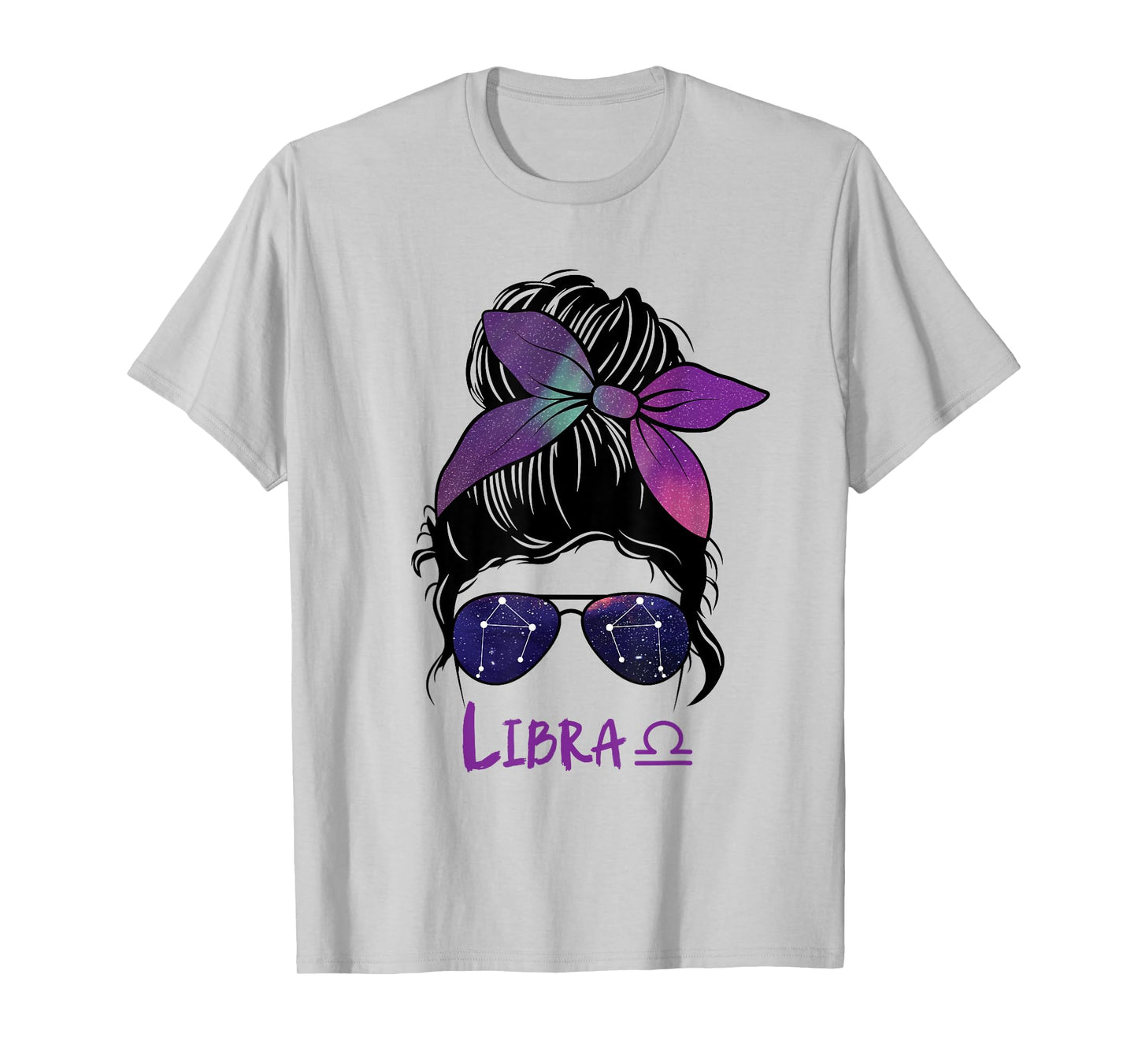 Libra Girl Birthday Libra Woman Zodiac Constellation T-Shirt