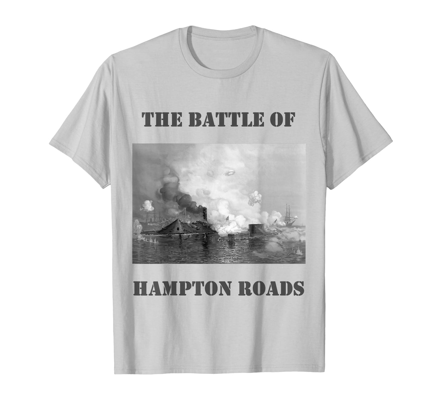 The Battle of Hampton Roads American Civil War Shirt T-Shirt