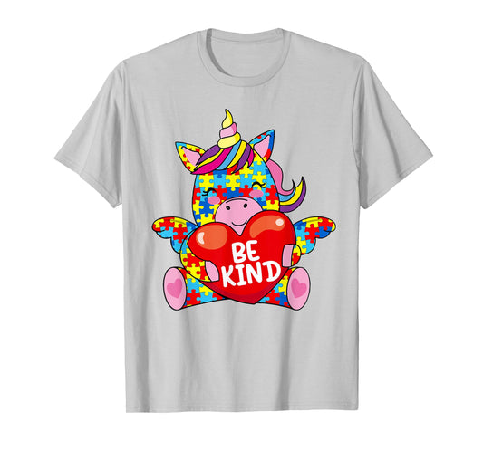 Autism Awareness Be Kind Girl T-Shirt