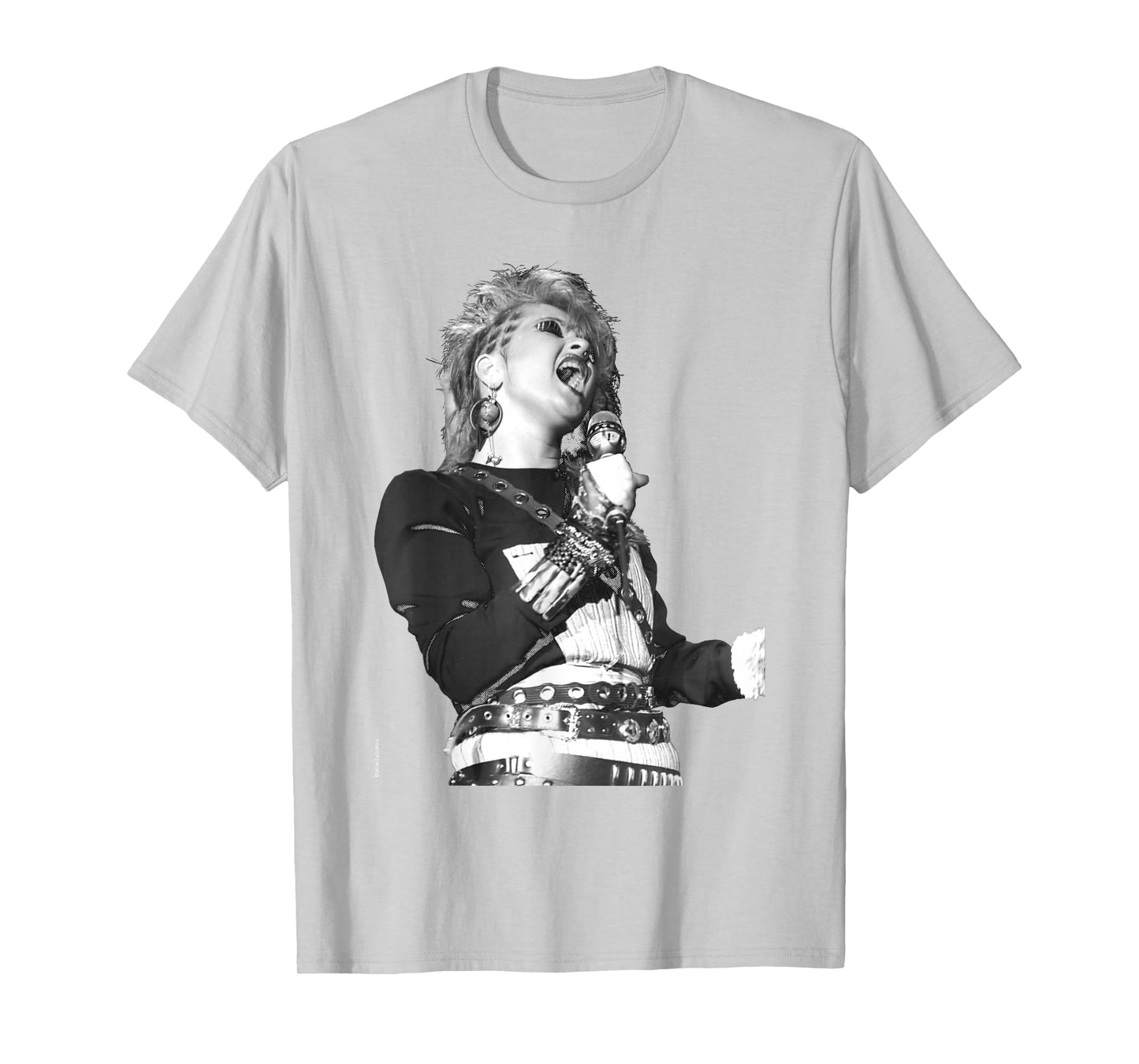 Singer Cyndi Lauper Live by Allan Ballard T-Shirt