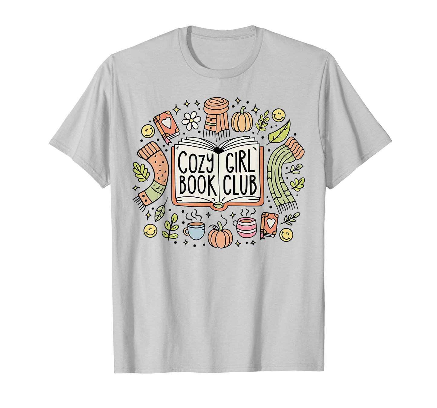 Cozy Girl Book Club T-Shirt